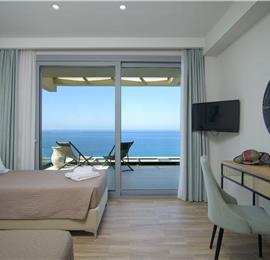 3 bedroom villa with pool & sea views, Agios Mathaios, sleeps 6